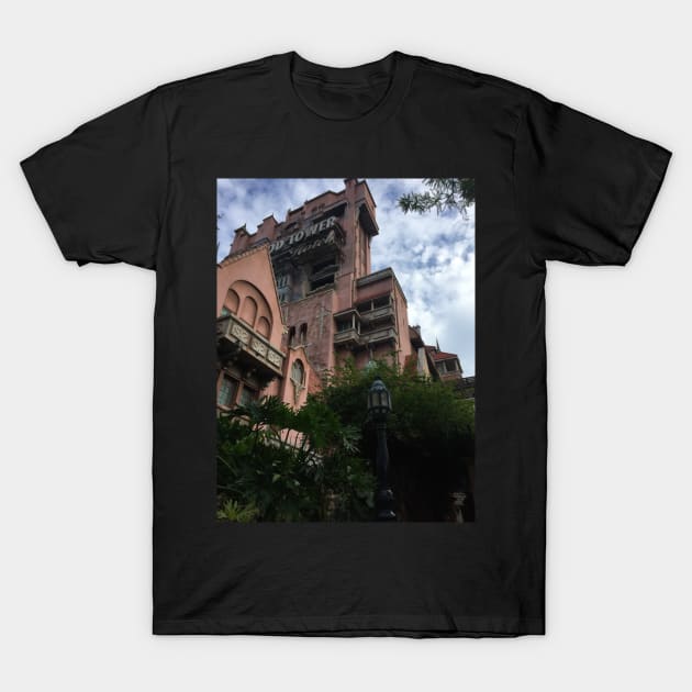 Terror hotel tower T-Shirt by Coco Traveler 